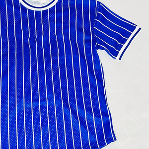Zeta Royal Blue Greek Sorority Unisex Women Embroidery <b>Baseball</b> Jersey ZPB Embroidered Polyester <b>Baseball</b> Premium Button Up - Product Image 4