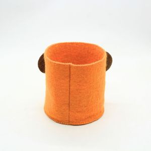 Handmade Monkey Felt <b>Storage</b> <b>Basket</b> - Product Image 5