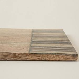 Tabla de Charcutería de Madera de Mango Premium, Tabla de Quesos de Madera Natural, Tabla para Servir, Plato para Presentación de Alimentos, Bandeja para Servir en la Cocina - Product Image 3