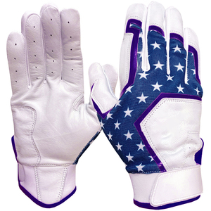 Trending Quality Baseball Batting Gloves New Design Comfort feel soft stuff hot selling Baseball Batting Gloves with custom logo - Product Image 4