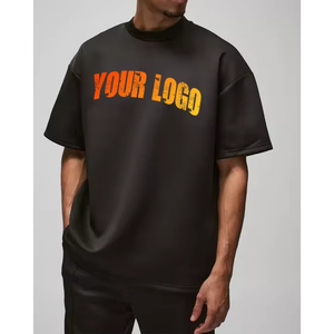 T-shirts surdimensionnés en coton 100% de haute qualité, 210 grammes, personnalisables avec logo, vente en gros - Product Image 1