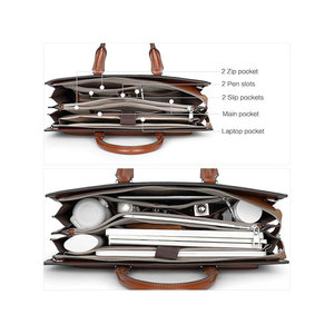 Premium Quality Genuine <b>Leather</b> Laptop <b>Backpack</b> Zipper Closure Lightweight <b>Large</b> Capacity Unisex Design-Wholesale Price Sale - Product Image 4