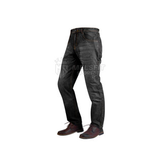 Pantalones Vaqueros de Moda para Hombre, Corte Regular, Casuales, Ligeros, 100% Algodón, Proveedor Mayorista, Entrega Rápida, Servicio OEM - Product Image 4