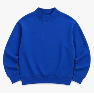Sweat-shirt à col montant surdimensionné pour femme, en coton/polyester, design personnalisé, streetwear, vente en gros, meilleur fabricant - Product Image 3