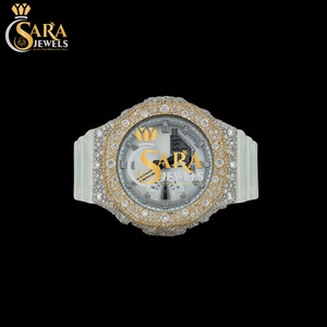 Nuevo Reloj Mecánico de Lujo con Correa de Goma y Diamantes de Moissanita, Caja Cuadrada Estilo Antiguo, Elegante y Moderno para Negocios - Product Image 2