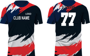 Club Name Soccer Jersey Set Sublimated Moisture Wicking Short Sleeve Uniform Gradient Print Elastic Waist Shorts Unisex Adult - Product Image 4