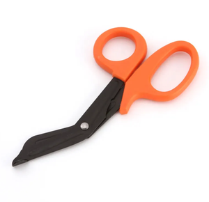 Tijeras para vendajes de 5.5 pulgadas de acero inoxidable, perfectas para cirugías, cuidado médico y uso doméstico, color rojo, instrumentos médicos de enfermería - Product Image 3