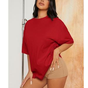 Meilleure qualité été à manches courtes femmes T-shirt personnalisé 100% coton dessin animé imprimé surdimensionné femmes T-shirt de BD - Product Image 1