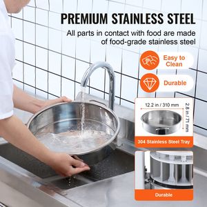 Macchina Manuale per Arrotondare e Dividere l'Impasto, 40 Pezzi, 1.06oz/4.94oz, Taglierina a Pressione Manuale in Acciaio Inox 304 - Product Image 4