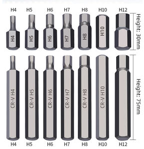 Set Soket Metrik 34 pcs 1/2 Inch 3/8 Inch dengan Adaptor, Gagang Drive, Soket Hexagonal Torx Star Impact, Kunci Soket Ratchet, Driver Tangan OEM - Product Image 4