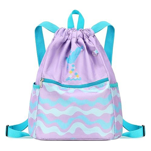 Mochila Impermeable de Algodón con Cordón y Forro de Poliéster, Precio Económico, Bolsa de Viaje Plegable para Ciclismo - Product Image 3