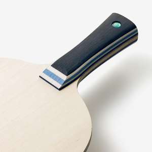 PROMO pour Raquette de Tennis de Table ALC FL ST 37191 37194 5 plis Super Arylate Carbone Offensif Shakehand 157x150mm 87g Fabriqué au Japon - Product Image 5