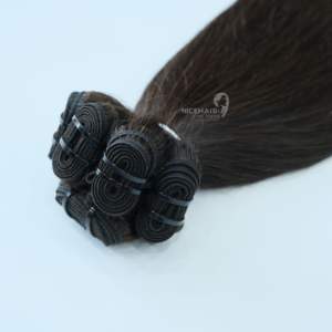 Cheveux humains vietnamiens bruts en trame double, prix de gros, produit de beauté pour femmes - Product Image 2