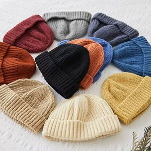 Jacquard Knitted Custom Unisex Winter <b>Beanie</b> Hat Breathable & <b>Waterproof</b> 3D Embroidery Logo Design Warm - Product Image 5