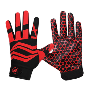 Guantes de fútbol americano 2026 de última tendencia, resistentes a la intemperie, con agarre acolchado, para receptor, entrenamiento, práctica, deporte al aire libre, para hombre - Product Image 6