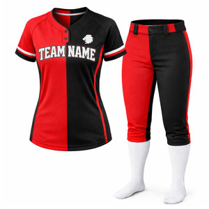 New Trendy Best Selling <b>Softball</b> <b>Uniform</b> 100% Polyester Made <b>Customized</b> Size Low Moq <b>Softball</b> <b>Uniform</b> - Product Image 1
