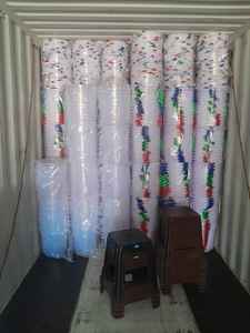 Cubos de Almacenamiento de Plástico Ecológicos y Duraderos de 18 Litros con Diseño de Flores Coloridas - Product Image 3