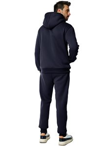 Comfortable Embroidered Winter Sweat <b>Suit</b> 100% Cotton Casual Wear with Front Logo - Product Image 5
