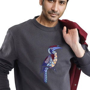Sweat-shirts pour hommes les plus vendus, de haute qualité, coupe classique, col rond, design avec logo sur le devant, pour hommes et femmes. - Product Image 4