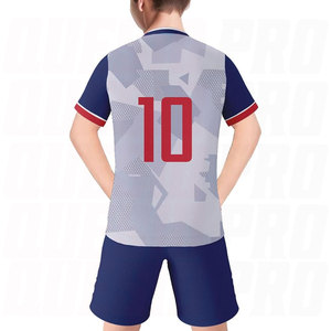 Ensemble de maillot de football pour enfants de qualité supérieure, maillot et short de l'équipe nationale pour garçons, filles, jeunes, uniforme sportif, cadeau de football - Product Image 4