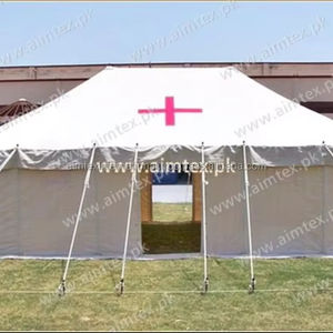 Tente de camping en toile pour l'aventure en plein air – Tente familiale imperméable 4 saisons - Product Image 1