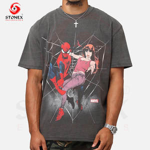 Camiseta Gráfica Oversize de Estilo Vintage, Holgada, Transpirable y Ecológica, con Diseño Personalizable - Product Image 1