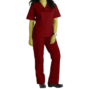 Ensemble d'uniformes médicaux à fermeture éclair tendance pour infirmières, style Cherokee, doux et extensible, disponible en plusieurs couleurs - Product Image 1