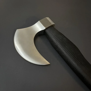 Hache robuste en acier à haute teneur en carbone avec manche en bois naturel, outil professionnel de coupe de bois forestier, fournisseur en gros - Product Image 2