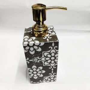 Luxury White <b>Wooden</b> <b>Bathroom</b> <b>Accessories</b> Set Durable Dispense Featuring Printed Soap for Modern Homes and Hotels - Product Image 5