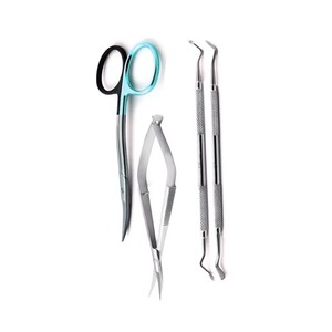 Ensemble d'instruments de microchirurgie manuels en acier inoxydable de qualité supérieure pour usage hospitalier avec options personnalisables - Product Image 2