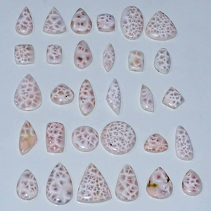 พลอยธรรมชาติผสมสีชมพู ลาริมาร์ รูปทรงต่างๆ คุณภาพสูง ขัดเงาด้วยมือ สีสันสวยงาม รับรองโดยบุคคลที่สาม เหมาะสำหรับเป็นของขวัญเครื่องประดับ - Product Image 1