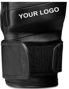 Custom Lightweight for Closure <b>Boxing</b> Gloves High Quantity PU Leather for MMA Muay Thai Kickboxing Training & <b>Sparring</b> - Product Image 5