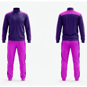 Survêtement de sublimation de qualité supérieure pour hommes et femmes, tenue de sport et de course, vêtements de fitness personnalisables avec logo, vente en gros - Product Image 3