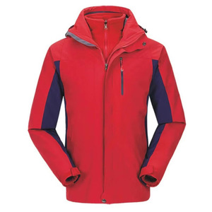 <b>Ski</b> Snowboarding Heated Windproof <b>Jacket</b> Black Red Blue Olive <b>Green</b> Hooded Winter Fleece Liner Color Blocked Zipper Adults - Product Image 4