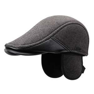Gorra de Hombre Estilo Ivy con Forro Polar Cálido, Diseño de Orejeras, para Otoño e Invierno, Nueva Colección al por Mayor - Product Image 1