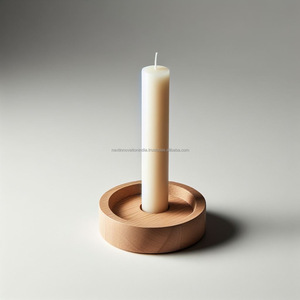 Exquisitos candelabros de Madera hechos a mano para decoración navideña del hogar, encanto opulento y artesanía atemporal - Product Image 3