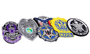 Custom Embroidered Embossed 3D Vintage Patches Iron <b>Sew</b>-On Hook Loop Backing Logo Badge Uniforms Clothing Jacket Hat Bags OEM - Product Image 2
