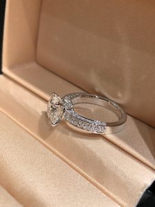 Art Deco Round Cut 3.01CT Diamond Half Eternity Band <b>Ring</b> 14K White Gold IGI Certified Women's Engagement Gift <b>For</b> <b>Girlfriends</b> - Product Image 6