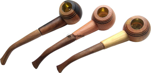 Pipa de Tabaco de Madera Hecha a Mano, Ecológica y de Estilo Moderno con Acabado Lacado por Tradebyd - Product Image 4