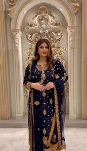 Presentamos el Nuevo Estilo de Kurti Elegante de 3 Piezas con Plazzo y Dupatta en Georgette Sintética de Secado Rápido, Ideal para Fiestas, con Hermosos Detalles - Product Image 3