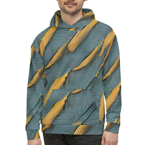 Sweat-shirt à capuche tie-dye slim fit pour homme, logo personnalisé, effet délavé, vêtement de mode urbaine professionnel, nouveau style 2026 - Product Image 2