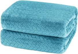 Manta de lujo 100% algodón con patrón sólido de punto raschel, textura suave y cómoda, grande para sofá doble, hotel, hogar, cuatro por cuatro pies. - Product Image 6