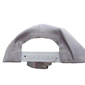 Casquette de baseball vintage ajustable en coton de haute qualité avec logo brodé, visière incurvée, design 6 panneaux, boucle en cuivre doré, style professionnel - Product Image 6