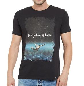 เสื้อยืดผู้ชาย OEM ดีไซน์ปรับแต่งได้ ผ้าฝ้าย 100% พิมพ์ลายซิลค์สกรีน แห้งเร็ว ระบายอากาศได้ดี - Product Image 5