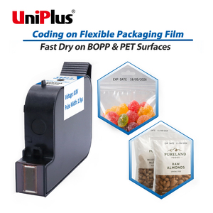 Cartucho de Tinta Industrial de Secado Rápido TIJ 2.5 para Codificación de Fechas en Películas de Embalaje Flexible BOPP y PET - Product Image 1