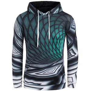 Sweat à capuche unisexe en polaire pour l'hiver, sublimation, logo personnalisé, poche unie, respirant, séchage rapide, évacuation de la transpiration 2026 - Product Image 2
