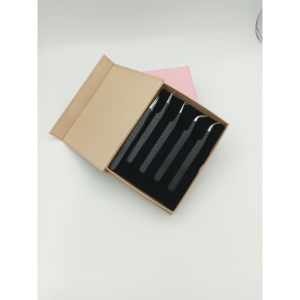 Pinzas Profesionales de Acero Inoxidable para Extensión de Pestañas, Herramientas de Belleza para Salón, Proveedor Mayorista - Product Image 1