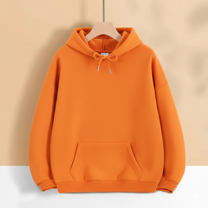 Sudadera con capucha unisex de forro polar para hombre, jersey casual con capucha, sudadera lisa al por mayor, de peso pesado, color sólido, de Bangladesh - Product Image 2