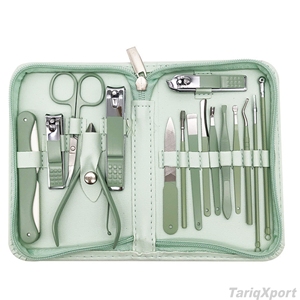 Custom Logo Factory Price Professional Manicure Set Stainless Steel <b>Nail</b> Clippers Pedicure Tool <b>Kit</b> 7-in-1 Grooming <b>Kits</b> Box - Product Image 6