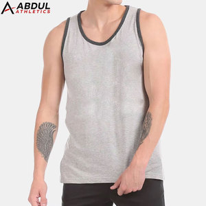 เสื้อกล้ามฟิตเนสผู้ชาย ผ้าแห้งเร็ว ยืดหยุ่นได้ เหมาะสำหรับการยกน้ำหนัก วิ่ง และสวมใส่ในชีวิตประจำวัน - Product Image 1